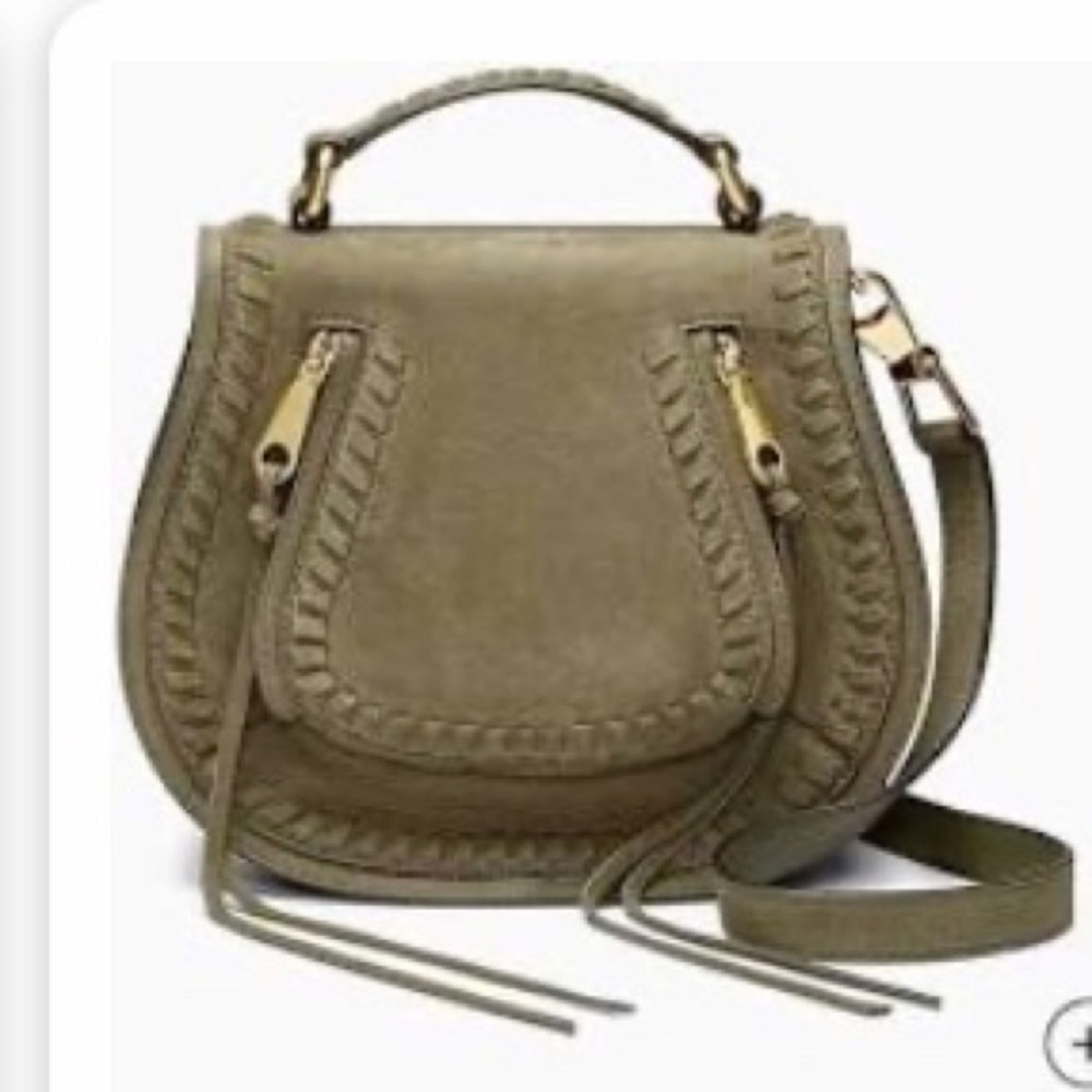 Rebecca Minkoff Small Vanity Saddle Olive